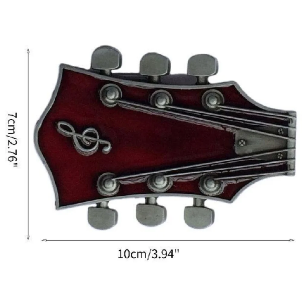 Guitar Head Musicians belt buckle See All 5 Colors